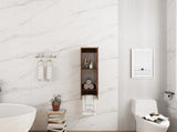 12 Inch Small Wall Mounted Side Cabinet, Soft Closing Door, Suitable For Small Bathroom, Study, W1972P457984