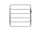 18.7" Heated Towel Rack for Bathroom,Wall Mounted with Intelligent Touch Screen Timer, 6-Bar Towel 60822670