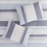King/Cal King 3 Piece Jacquard Duvet Cover Set B03597366