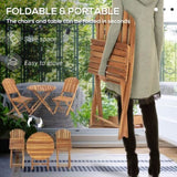 Outdoor dining table and chair package with umbrella 44275128