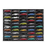 164 Toy Car Wall Shelf Display Case for 50 Cars 88836301