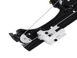 1PC Front Left Power Window Regulator with Motor Fit for Fiat 500 2-Door 2012-2019 751-648, 73917050