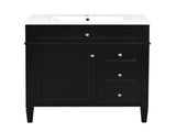 30'' Bathroom Vanity with Top Sink, Modern Bathroom Storage Cabinet with 2 Drawers and a Tip-out N710P250194B