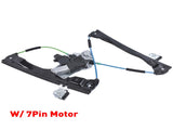 Front Left Side Power Window Regulator with 7-Pin Motor Fits for Chevy Volt 2011-2015 22938326 07885915