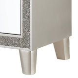 Champagne 2-Drawer Nightstand B062P181340