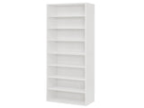 CD DVD storage cabinet, bookcase, adjustable shelf 8-layer storage, display bookshelf, home, office, 46840276