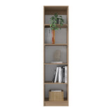 XS Bookcase Compact Bookshelf with Multiple Shelves B097P296882