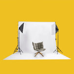 ZUN 45W White Umbrellas Silver Black Umbrellas Soft Light Box Background Stand Light Stands Four 67092009