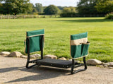 Folding Garden Kneeler & Seat, 8" Wide Kneeling Pad, Heavy Duty Stool with 2 Tool Bags, Portable 40698266