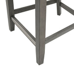 ZUN 25.5" Upholstered Counter Stool B03548899