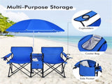 Outdoor camping chair with umbrella 78047436