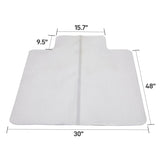 Matte Textured 2.2 90x120 cm Raised Design 36x48in Double-Fold PVC Floor Mat 10813339