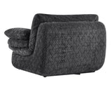 Liyasi Full Compression sofa chair with swivel add Ottoman W820P312317