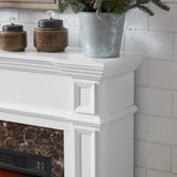 Only Mantel --White, 45.6"W*11.8"D*40"H W1758P213500