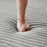 Single lazy sofa chair, no assembly required, made of velvet fabric, fluffy modern single W487P288236