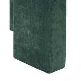 Modern 3-Leg Chenille Accent Chair with Ergonomic Arms & Removable Pillow, Plush Small Space W1716P280600