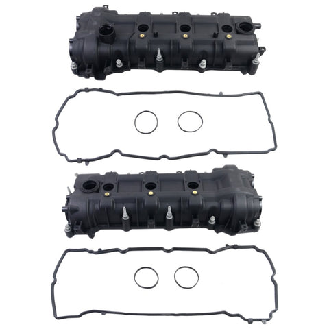 ZUN Pair Valve Covers w/ Gaskets For Dodge Ram Jeep Cherokee Chrysler 300 3.6L 11-19 5184069AN 5184068AN 98314578