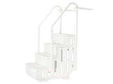 85*68*198cm PE Swimming Pool Escalator White 93765425