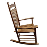 ZUN BALCONY PORCH ADULT ROCKING CHAIR OAK W2297P143349