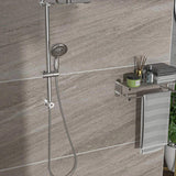 Shower Set - 10inch Overhead Shower and Hand Shower, Round Shower Set, Dual Shower Heads, Chrome W124357627