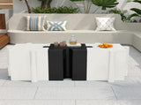 Puzzle Art Side Table, Modular Convex Edge MGO Table - Buy Singles or Combine for Custom Layouts, N770P347931W