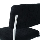 Modern simple light luxury dining Black Family bedroom stool back Dressing Student W210P198972