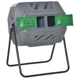 Gray tumbling outdoor compound fertilizer drum 162L 38938318