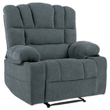 ZUN Massage Recliner Chair Sofa with Heating Vibration W1692P147961