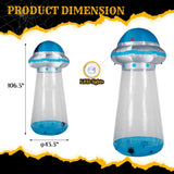8.8 FT Halloween Inflatable UFO Yard Decoration, Fun Tall Blow up Yard Decor with Built-in LED 25177587