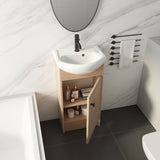 18 Inch Bathroom Vanity, Small Bathroom Vanity With Sink, Bathroom Vanity and Sink Combo 50458715