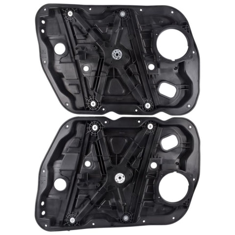 ZUN 2pcs Front Window Regulators Left & Right Side w/o Motor for Hyundai Sonata 2.0L 2016-2019 10984593