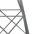 8FT Weather Resistant Yard Garden Windmill Gray & Red 43774607