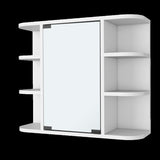 Valdez Medicine Cabinet With Six Shelves, Mirror Cabinet B128P148818