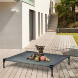41.5" x 34.5" Dog Cot with UV Protection Canopy Shade 53468401