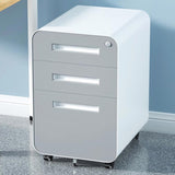 3 Drawer Mobile File Cabinet Under Desk Office,Simple Style Versatile Storage Cabinet for W1247P145909
