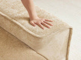 Armless Sofa Velvet-Light Camel W3041P386606