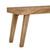 Mango Wood Bench,Natural N768P230679N