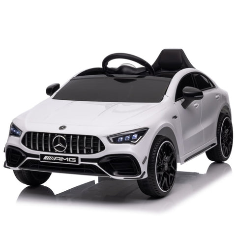 ZUN Licensed Mercedes-Benz AMG CLA 45 S,12V Kids Ride On Toy Car w/Parents Control,4WD,Four-wheel T3067P244586