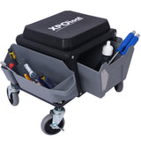 Heavy Duty Mechanic Stool 330lbs Load Capability, Garage Stool Wheels, Rolling Creeper 88533942