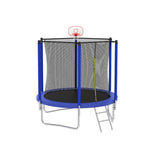 ZUN 8FT TRAMPOLINE Blue K1163P147159