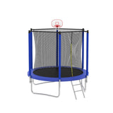 ZUN 8FT TRAMPOLINE Blue K1163P147159