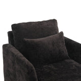 COOLMORE Wood Frame Armchair, Modern Accent Chair Lounge Chair for Living Room,Tufted Club Chair, W395P151910