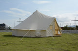 Canvas Tent Bell Tent Glamping, 4 Seasons Yurt Tent for 4M/5M Cotton Canvas Tent for Family 61040260