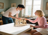 3D Wooden Puzzle Railway station Model Kits To Build Wooden Construction Handmade DIY Craft Unique 59333353