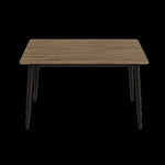 ZUN Modern minimalist wood grain tabletop dining table, stylish dining table, kitchen dining table, W1727P229031