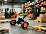 1500 lbs Capacity Trailer Dolly, Heavy-Duty 2-in-1 Tow Mover, 2" Ball Mount, 16" Air-Filled Tires & 22638650