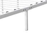 Metal Platform Bed Frame, Victorian Style Headboard/Footboard/Under Bed Storage/No Box Spring W840P296694