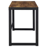 Antique Nutmeg and Gunmetal Writing Desk B062P153651