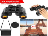 80x for Adults & Kids, 50mm Objective Lens, BAK4 Prism Multi-Coated Optics, Portable ABS 05179760