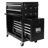 ZUN 8-Drawer Rolling Tool Chest with Wheels, Large Tool Cabinet with Drawers, Mobile Steel Tool Storage W1239137221